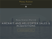 Tablet Screenshot of moneyaviation.co.za